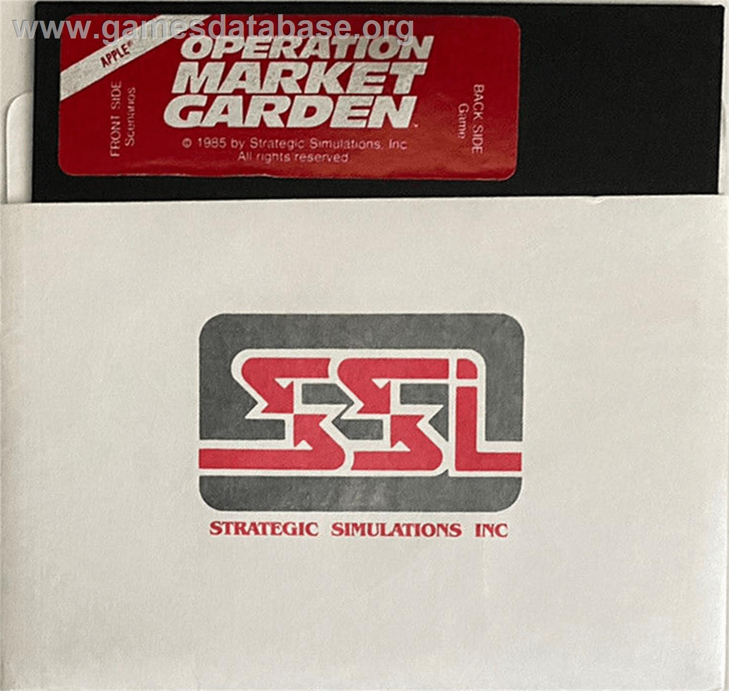Operation Market Garden: Drive on Arnhem, September 1944 - Apple II - Artwork - Cartridge
