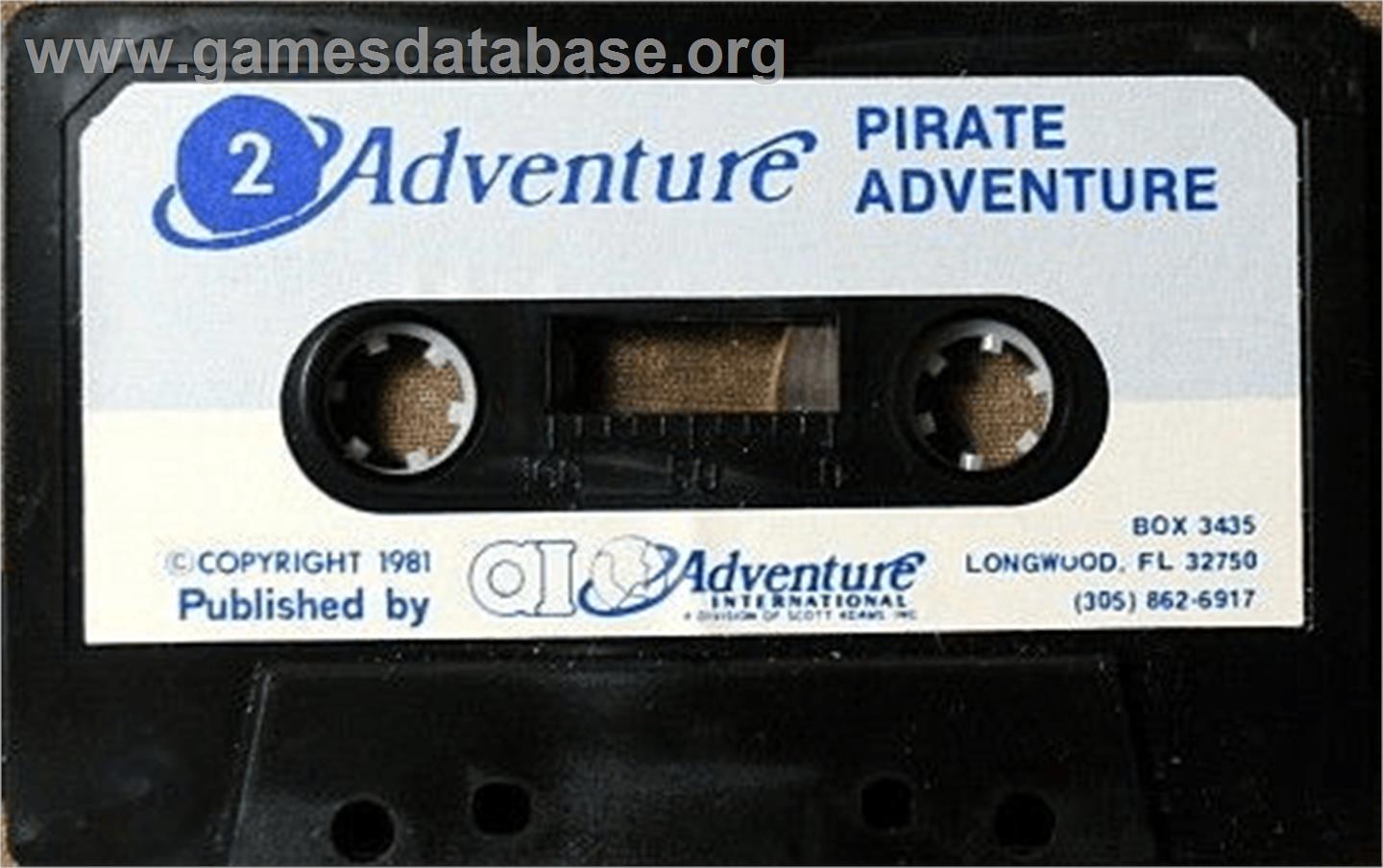 Pirate Adventure - Apple II - Artwork - Cartridge