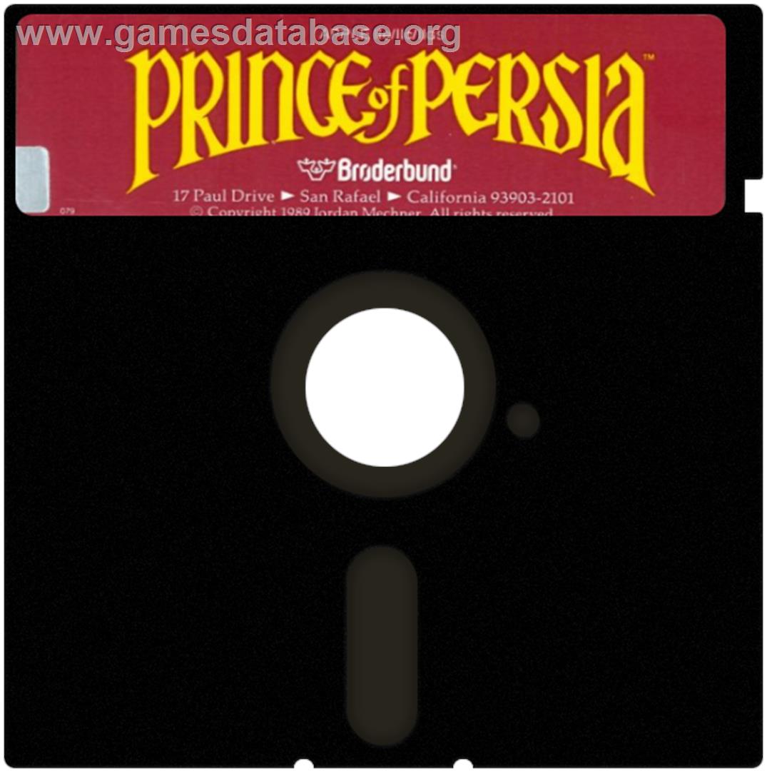 Prince Of Persia - Apple II - Artwork - Cartridge