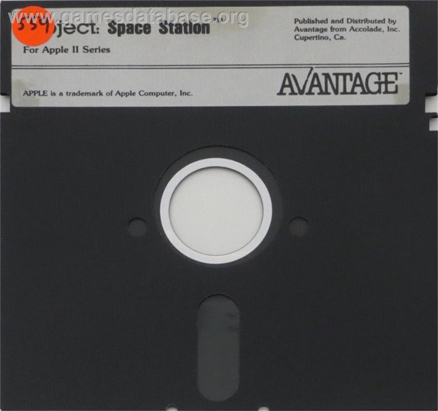 Project: Space Station - Apple II - Artwork - Cartridge