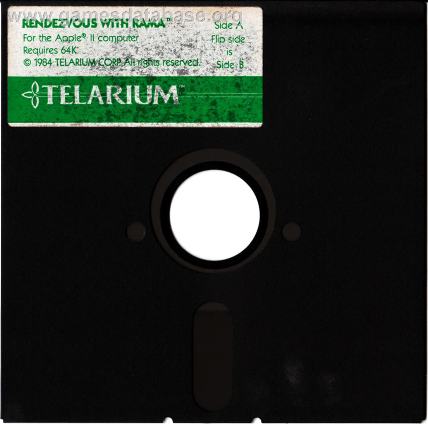 Rendezvous with Rama - Apple II - Artwork - Cartridge