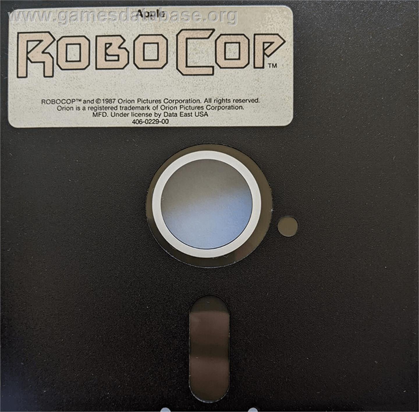 Robocop - Apple II - Artwork - Cartridge