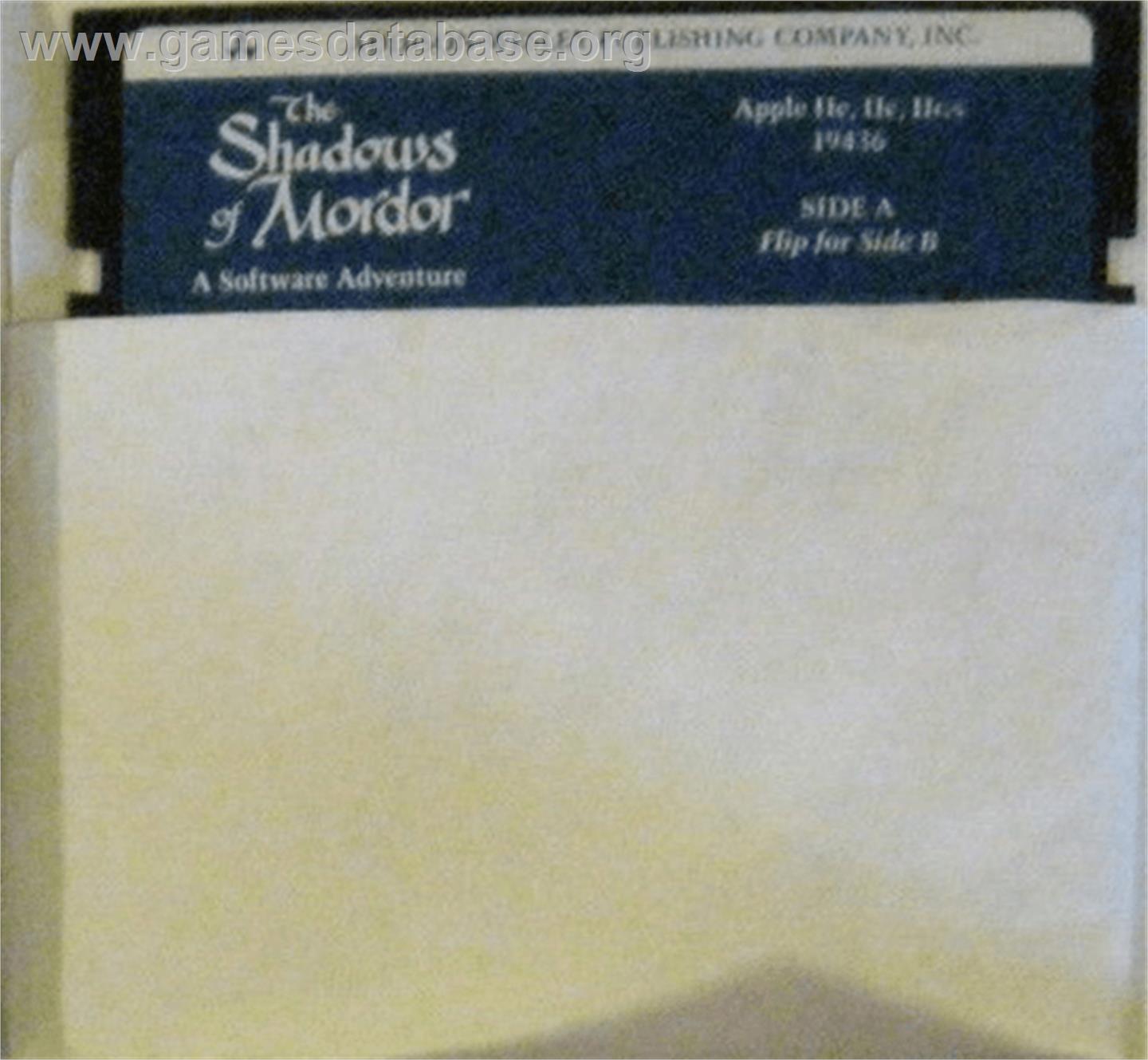 Shadows of Mordor - Apple II - Artwork - Cartridge