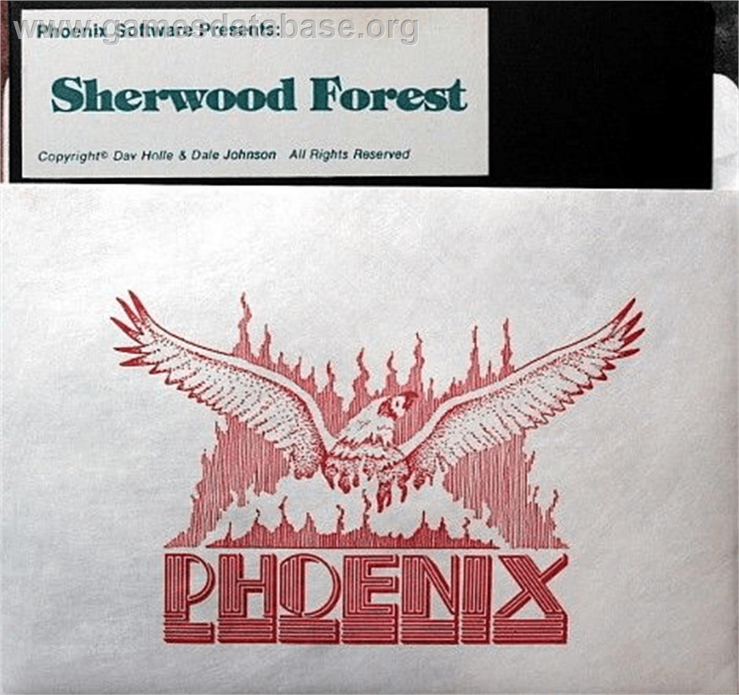 Sherwood Forest - Apple II - Artwork - Cartridge