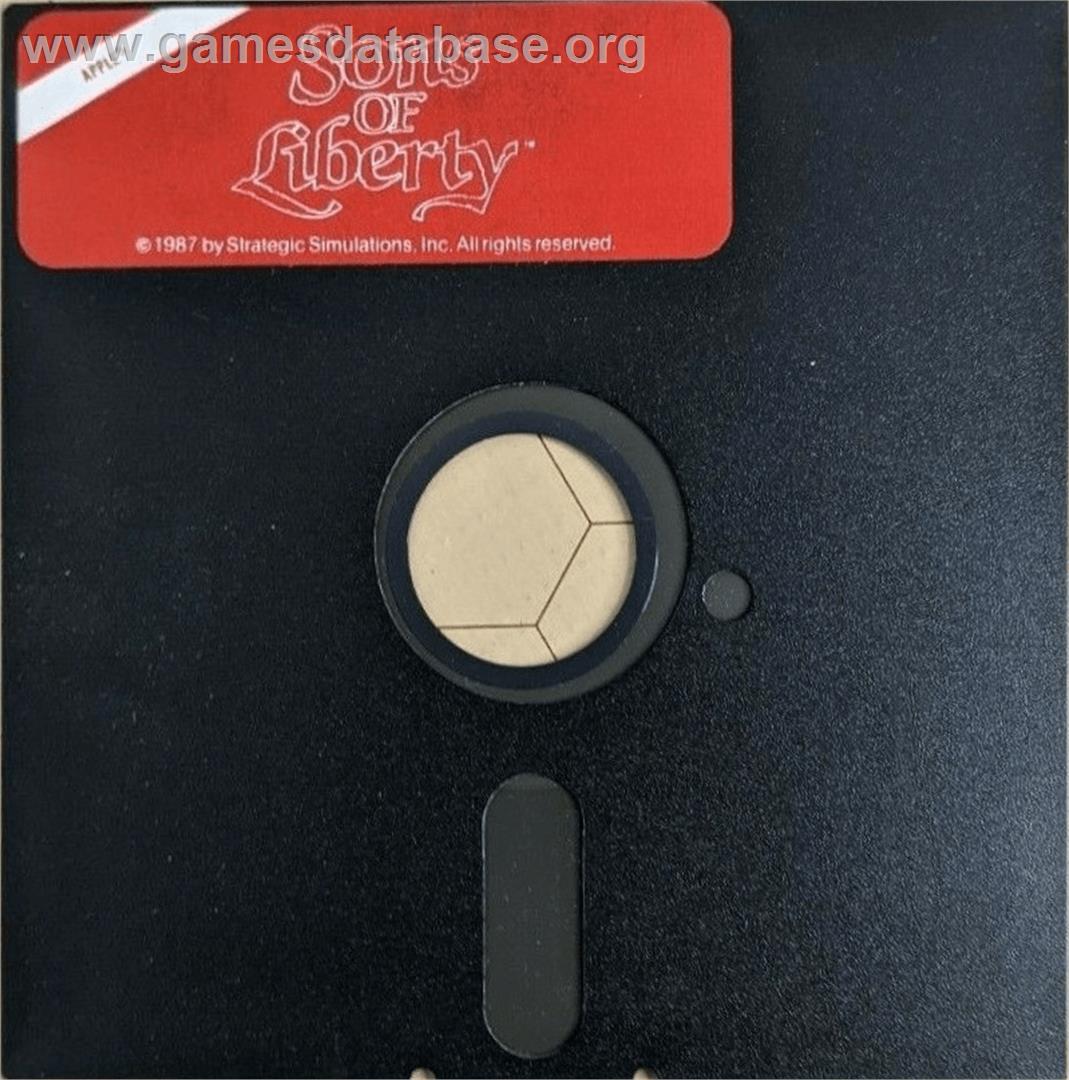 Sons of Liberty - Apple II - Artwork - Cartridge
