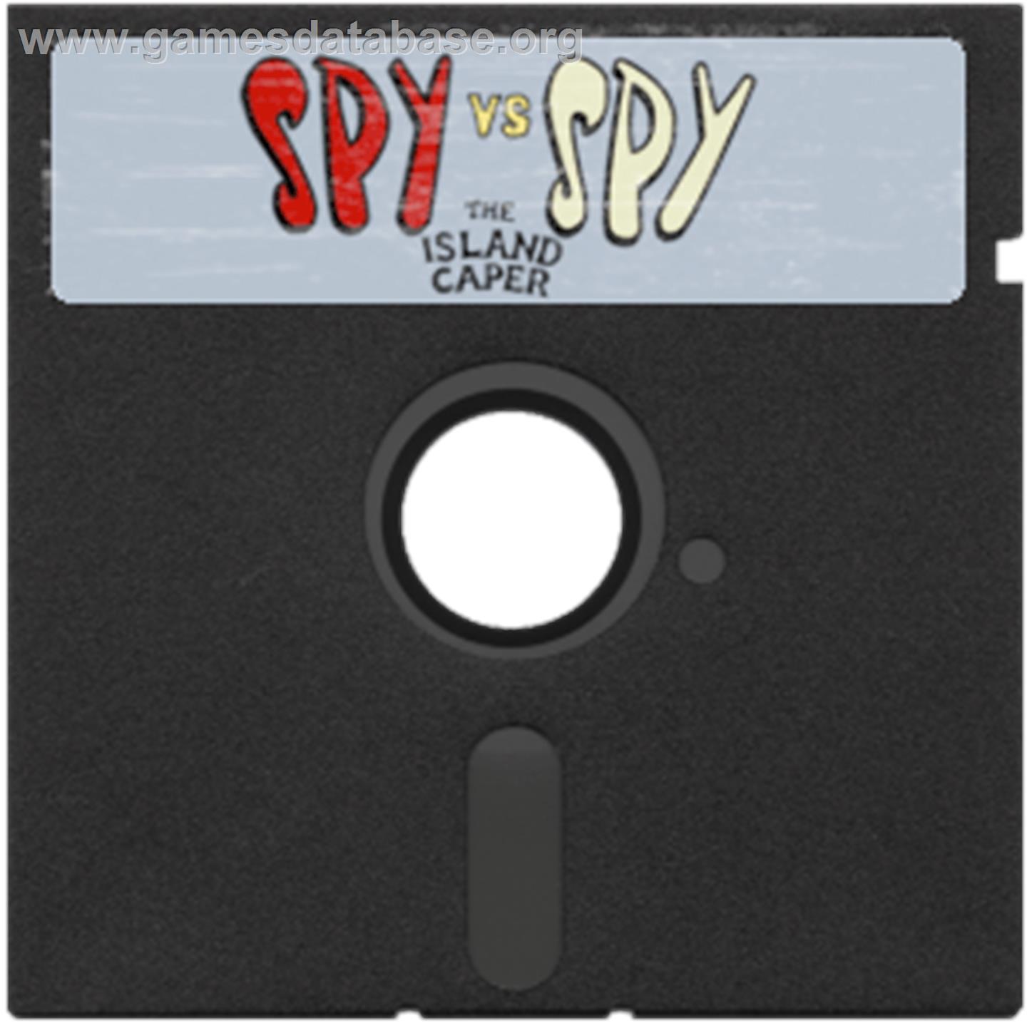 Spy vs. Spy II: The Island Caper - Apple II - Artwork - Cartridge