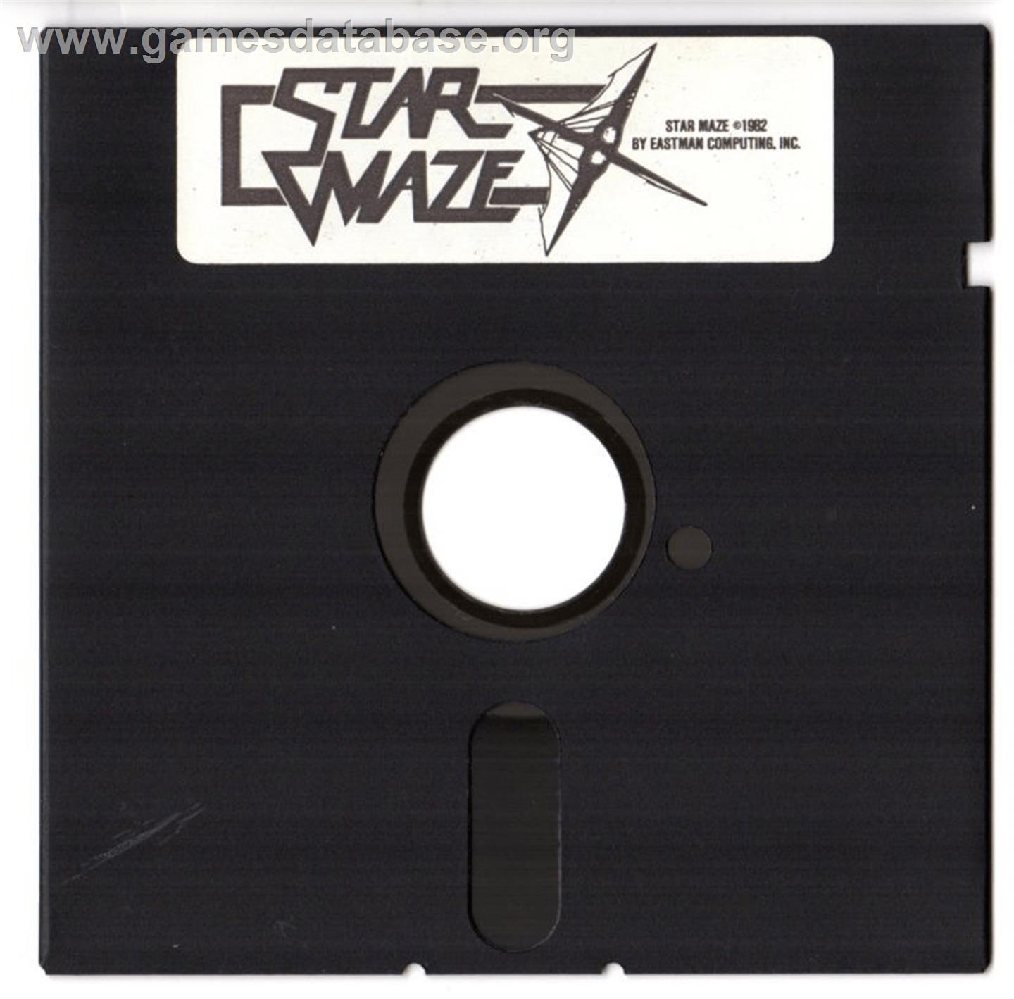 Star Maze - Apple II - Artwork - Cartridge