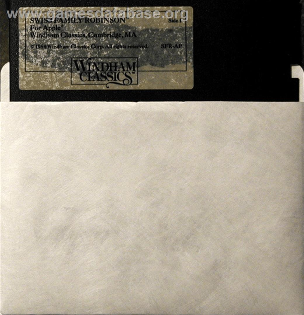Swiss Family Robinson - Apple II - Artwork - Cartridge