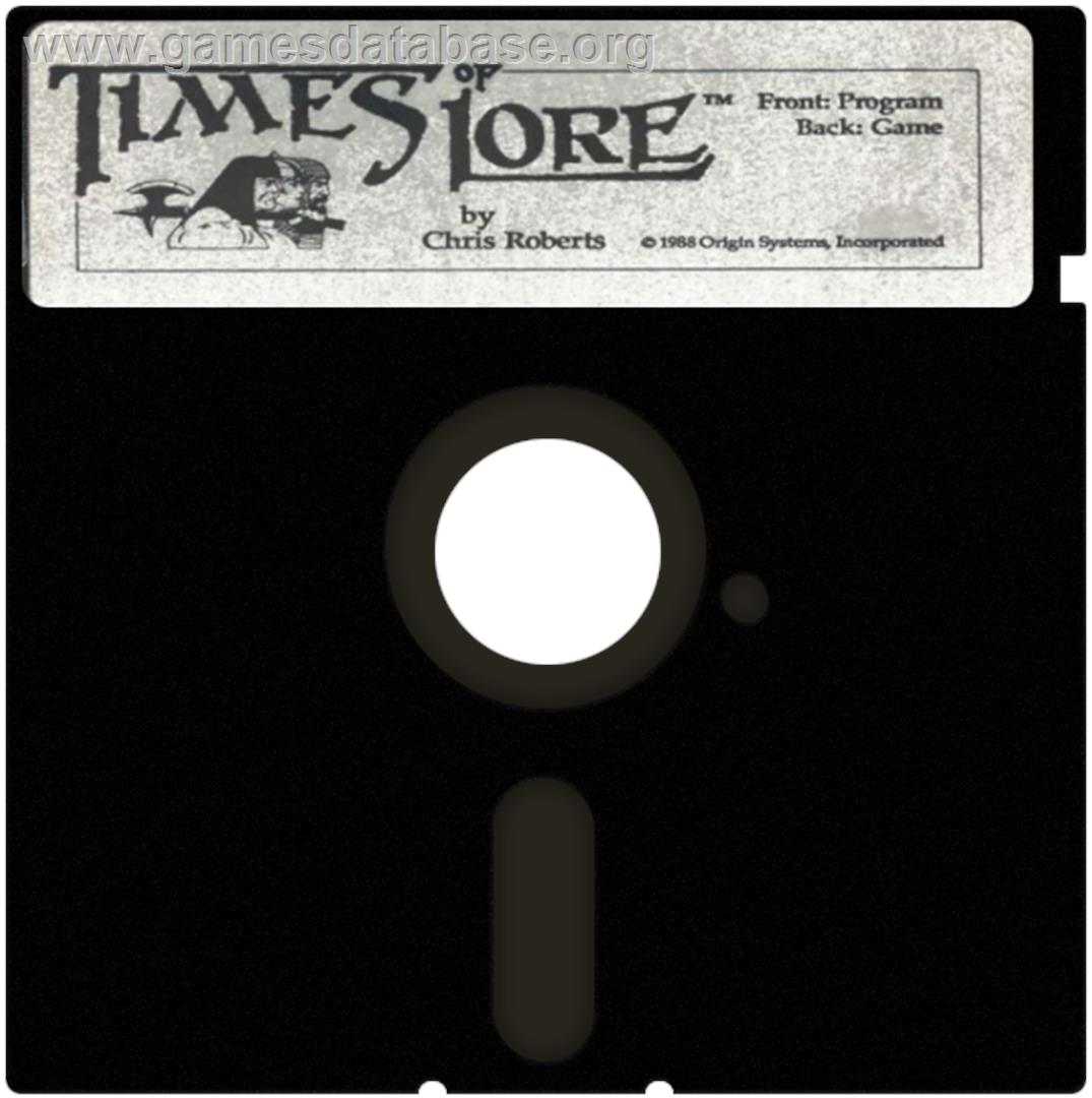 Times Of Lore - Apple II - Artwork - Cartridge