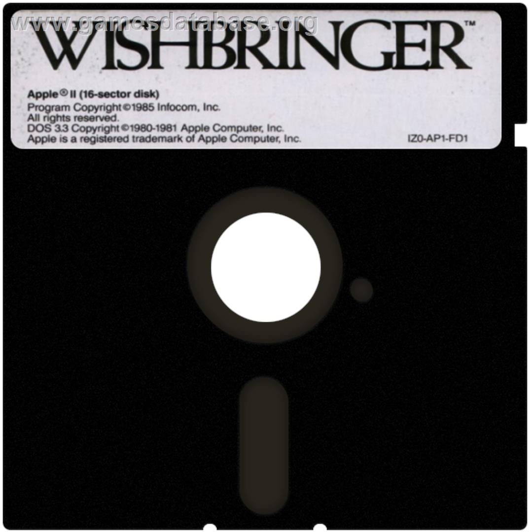 Wishbringer - Apple II - Artwork - Cartridge