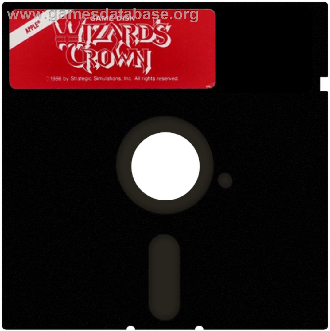 Wizard's Crown - Apple II - Artwork - Cartridge