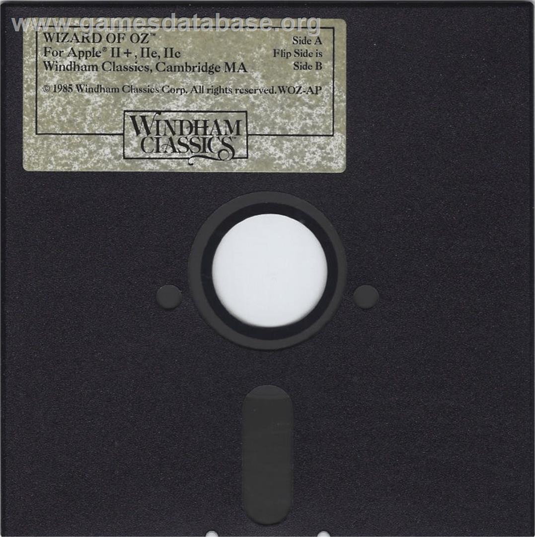 Wizard of Oz - Apple II - Artwork - Cartridge