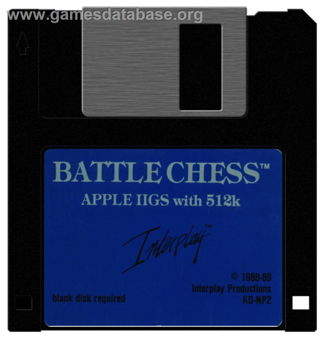 Battle Chess - Apple II - Artwork - Disc