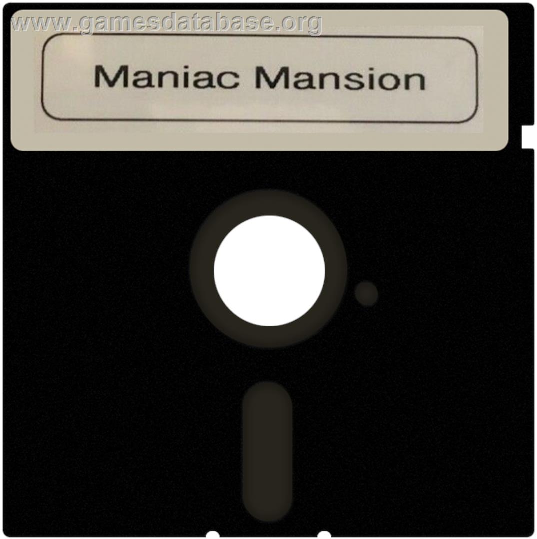 Maniac Mansion - Apple II - Artwork - Disc