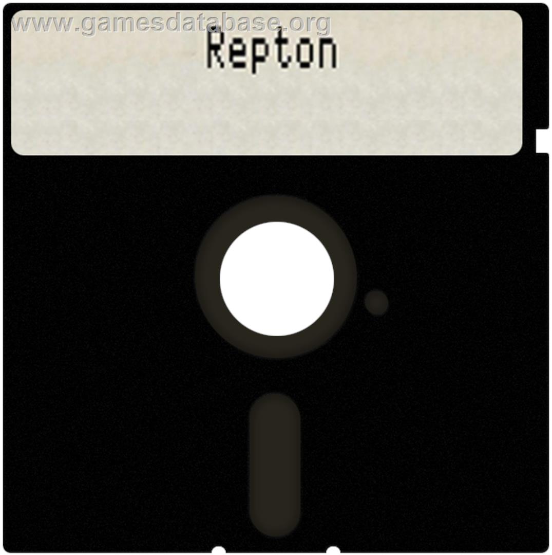 Repton - Apple II - Artwork - Disc