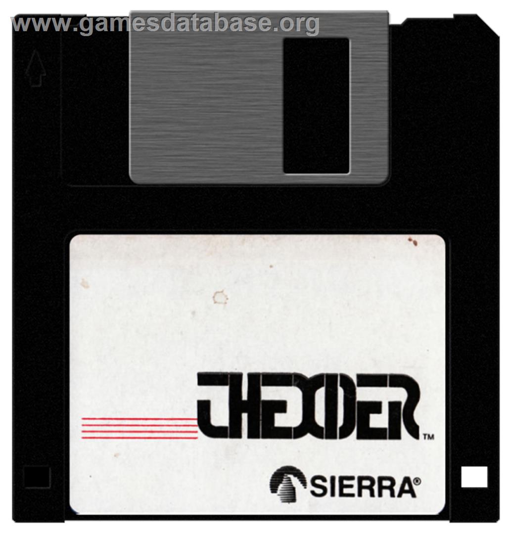 Thexder - Apple II - Artwork - Disc