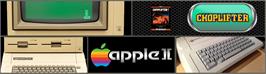 Arcade Cabinet Marquee for Choplifter!.