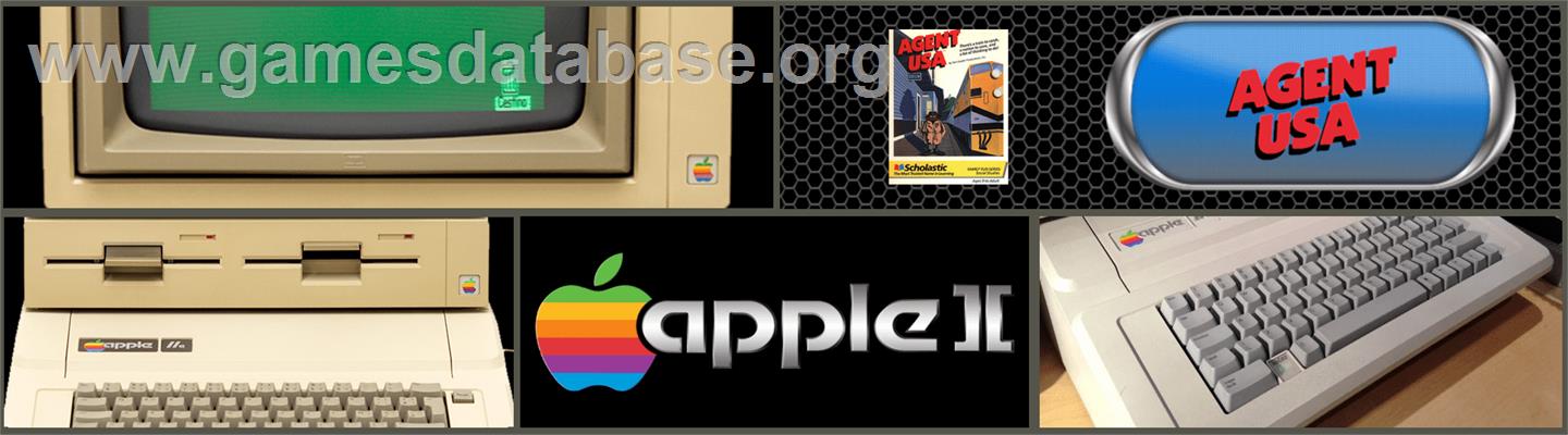Agent USA - Apple II - Artwork - Marquee