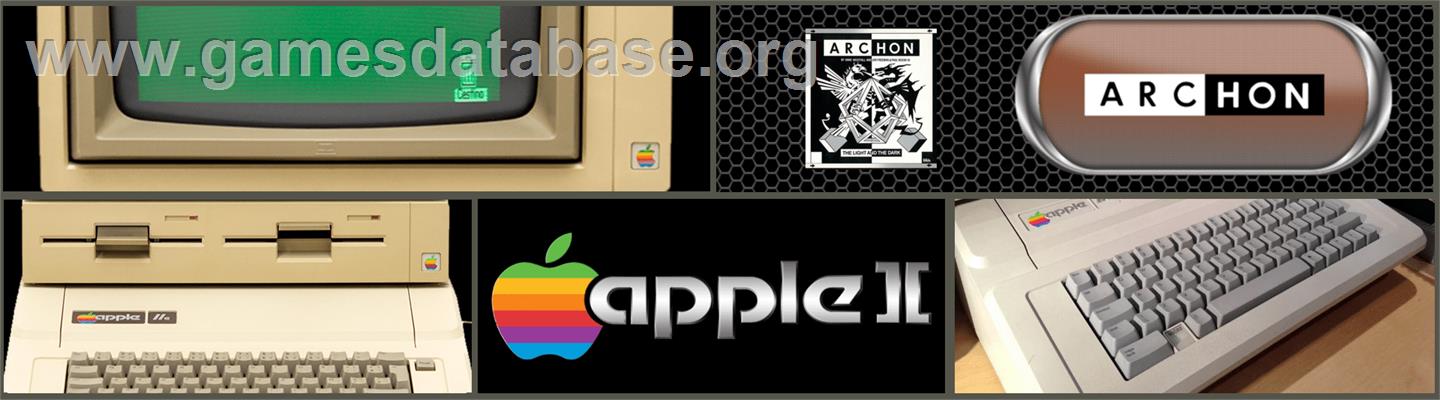 Archon: The Light and the Dark - Apple II - Artwork - Marquee