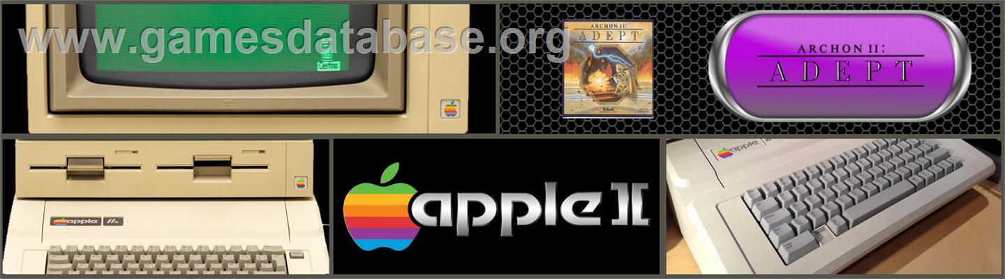 Archon 2: Adept - Apple II - Artwork - Marquee