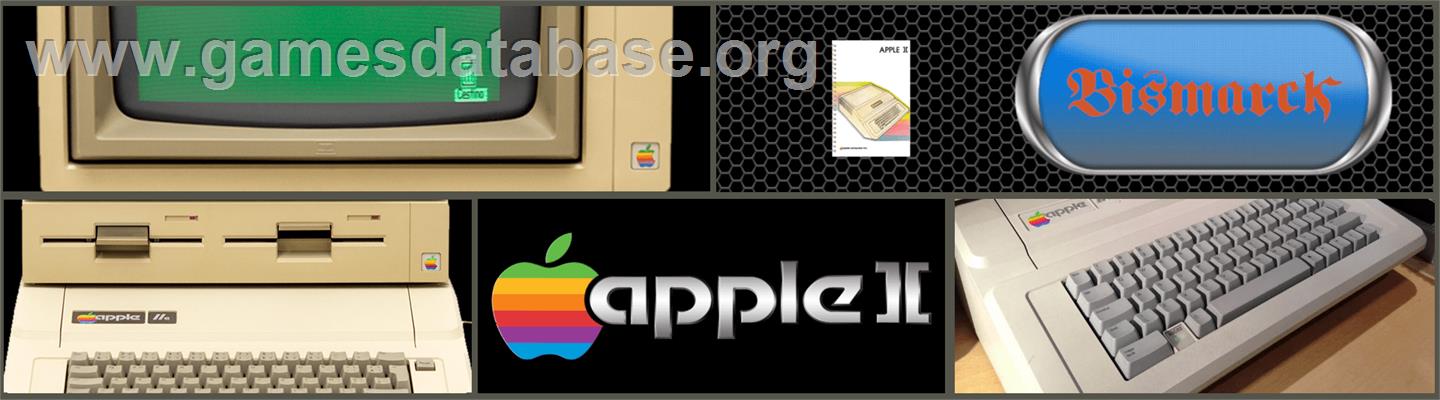 Bismarck - Apple II - Artwork - Marquee