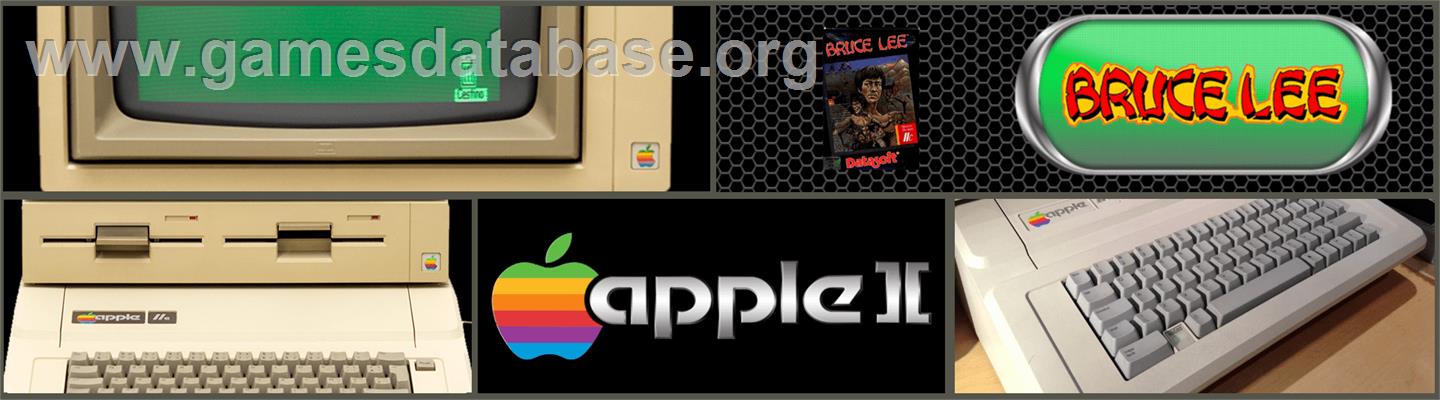 Bruce Lee - Apple II - Artwork - Marquee