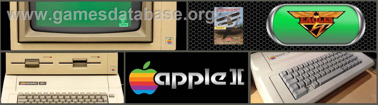 Eagles - Apple II - Artwork - Marquee