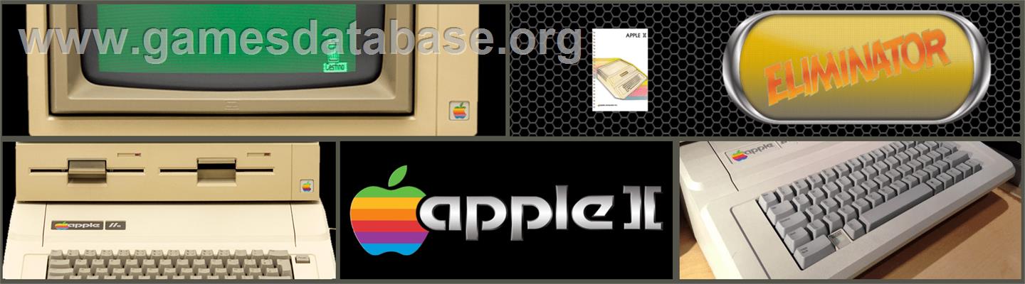 Eliminator, The - Apple II - Artwork - Marquee