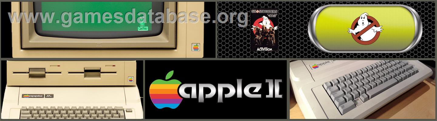 Ghostbusters - Apple II - Artwork - Marquee