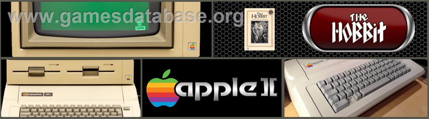 Hobbit, The - Apple II - Artwork - Marquee