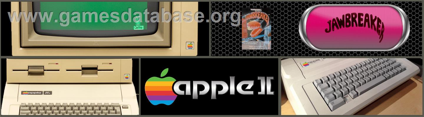 Jaw Breaker - Apple II - Artwork - Marquee