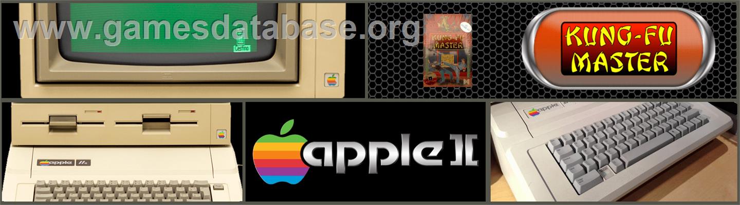 Kung-Fu Master - Apple II - Artwork - Marquee