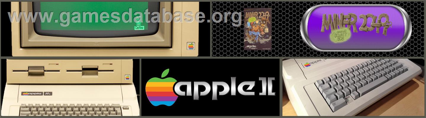 Miner 2049er - Apple II - Artwork - Marquee