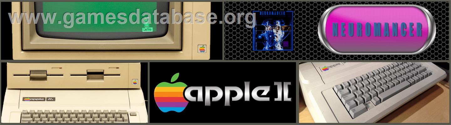 Neuromancer - Apple II - Artwork - Marquee