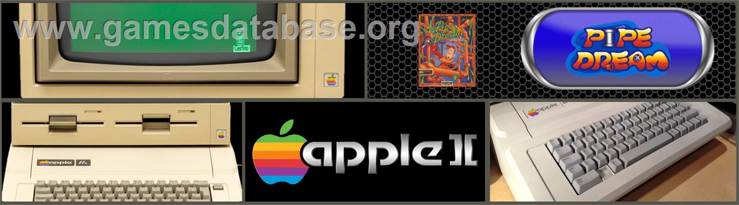 Pipe Dream - Apple II - Artwork - Marquee