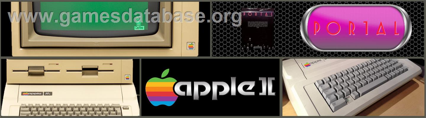 Portal - Apple II - Artwork - Marquee