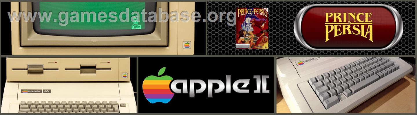 Prince Of Persia - Apple II - Artwork - Marquee