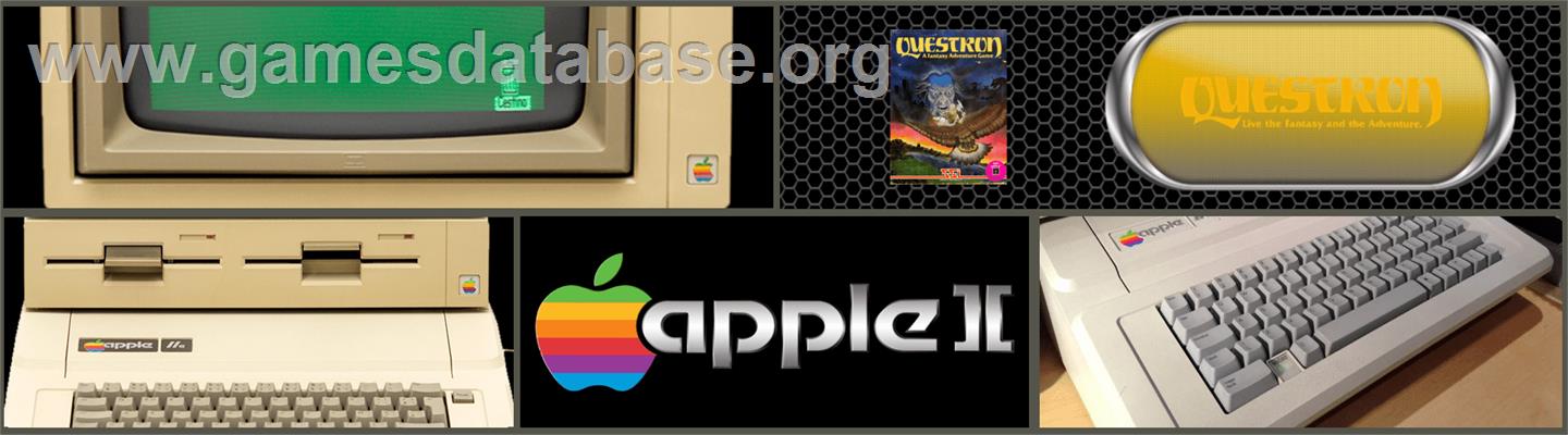 Questron - Apple II - Artwork - Marquee