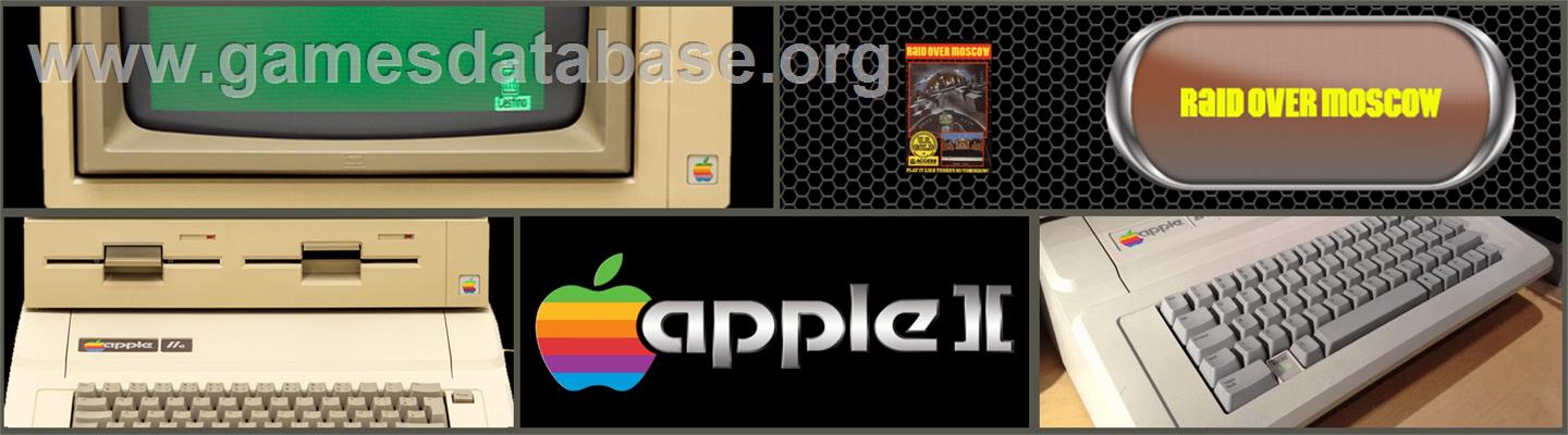 Raid Over Moscow - Apple II - Artwork - Marquee