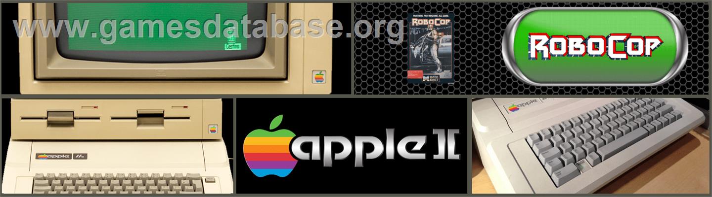 Robocop - Apple II - Artwork - Marquee