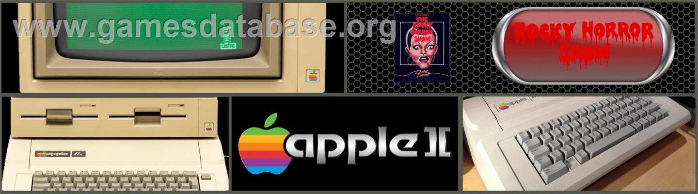 Rocky Horror Show, The - Apple II - Artwork - Marquee
