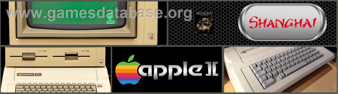 Shanghai - Apple II - Artwork - Marquee
