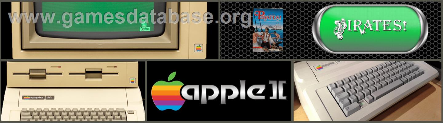 Sid Meier's Pirates - Apple II - Artwork - Marquee