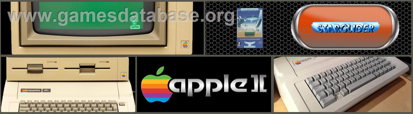 Starglider - Apple II - Artwork - Marquee