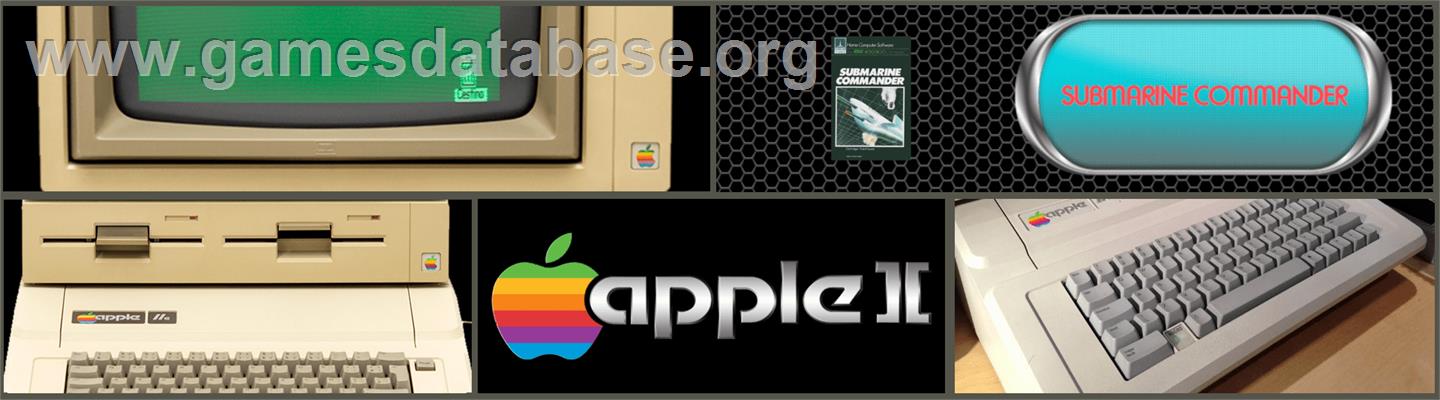 Submarine Commander - Apple II - Artwork - Marquee