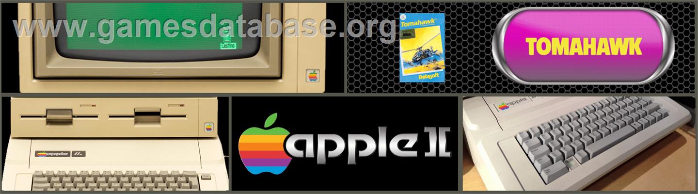 Tomahawk - Apple II - Artwork - Marquee