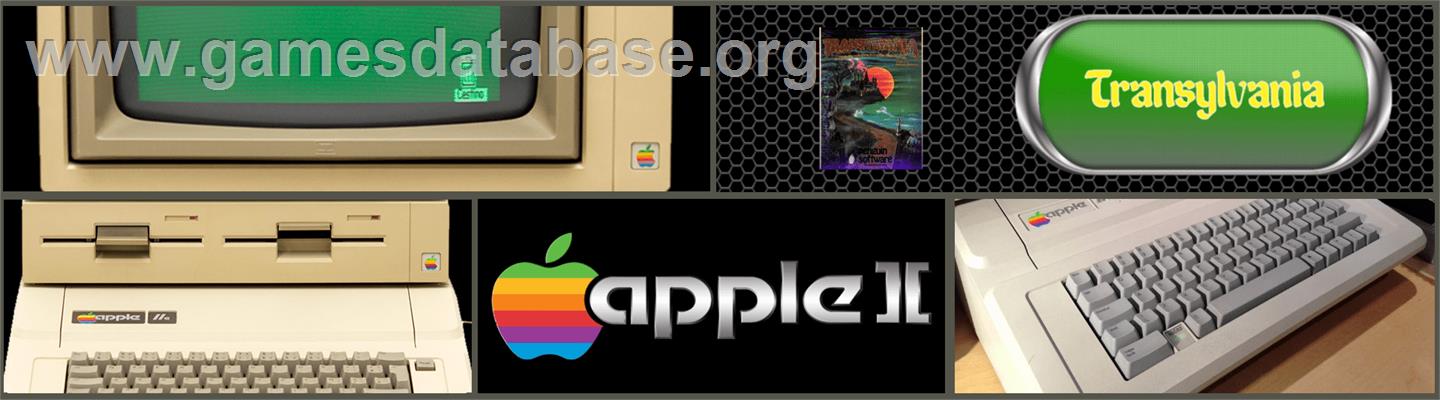 Transylvania - Apple II - Artwork - Marquee