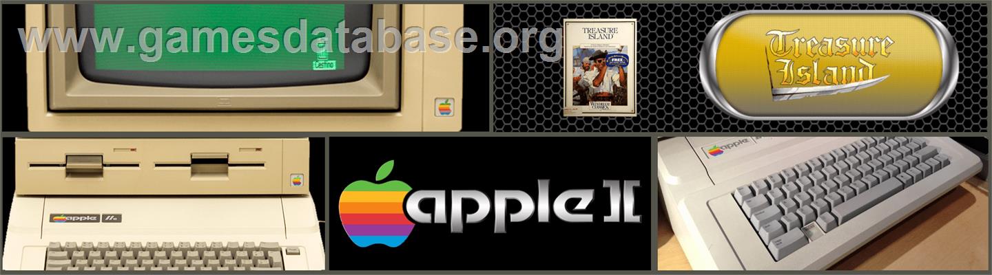 Treasure Island - Apple II - Artwork - Marquee