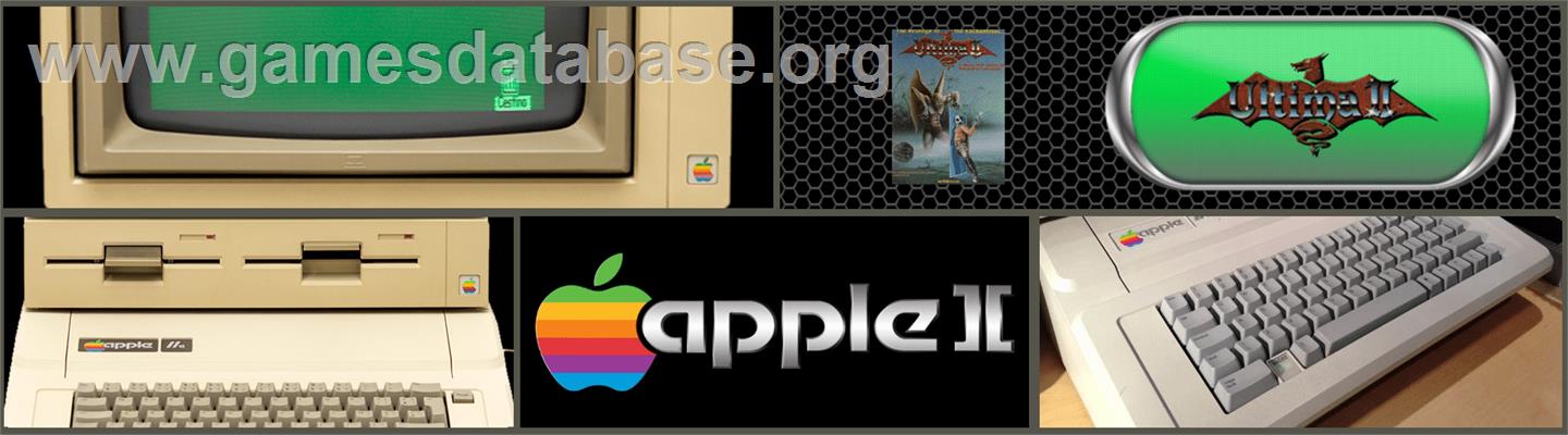 Ultima 2 - Revenge Of The Enchantress - Apple II - Artwork - Marquee