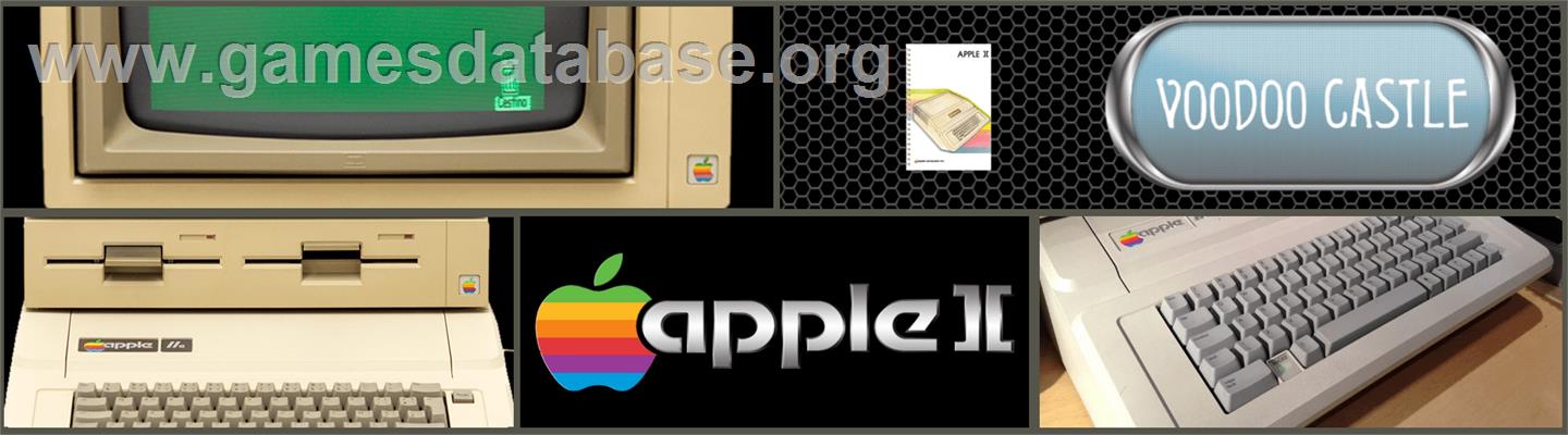 Voodoo Castle - Apple II - Artwork - Marquee